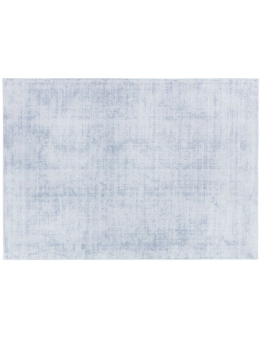Billede af Ligne Pure Current tæppe i viskose 240 x 170 cm - Himmelblå