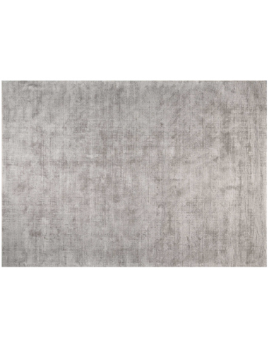 Billede af Ligne Pure Current tæppe i viskose 240 x 170 cm - Sølvgrå