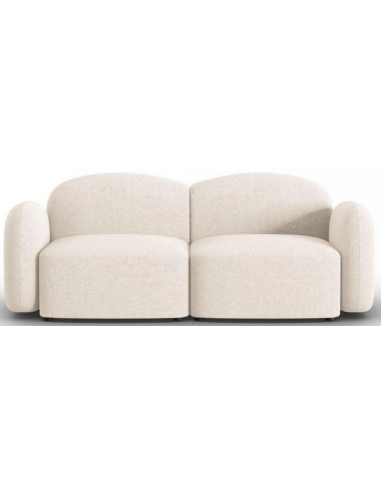 Blair 2-personers sofa i chenille B194 x D87 cm – Lys beige melange