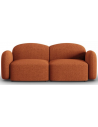 Blair 2-personers sofa i chenille B194 x D87 cm - Terracotta melange