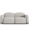 Blair 2-personers sofa i chenille B194 x D87 cm - Sølvgrå melange