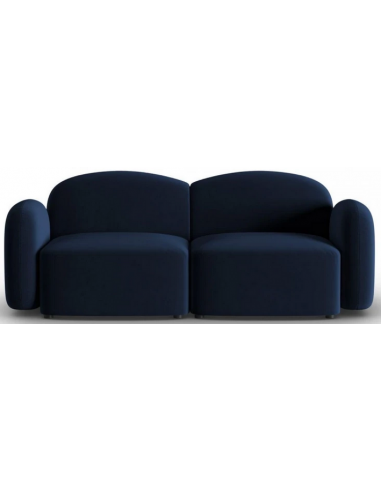 Blair 2-personers sofa i velour B194 x D87 cm – Blå