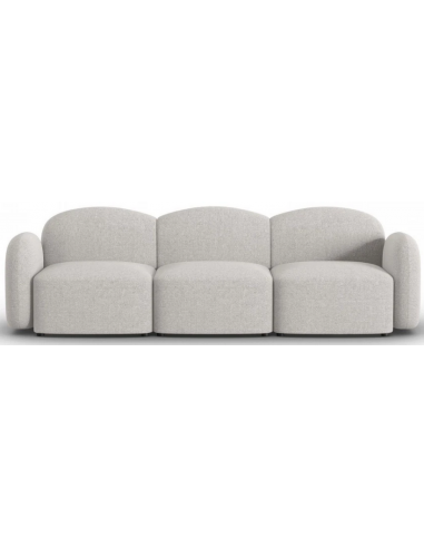 Blair 3-personers sofa i chenille B272 x D87 cm – Sølvgrå melange