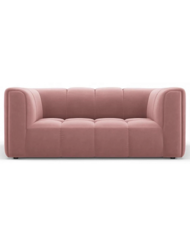 Serena 2-personers sofa i velour B166 x D96 cm – Pink