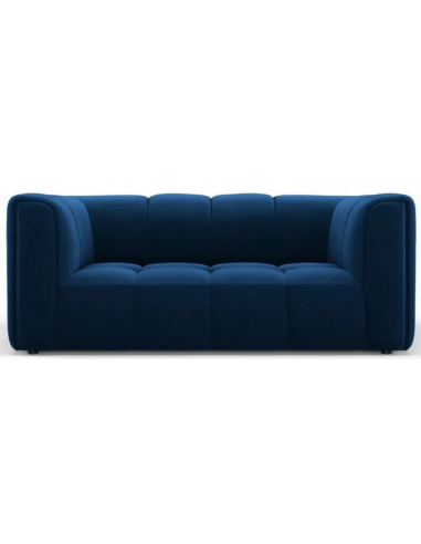 Serena 2-personers sofa i velour B166 x D96 cm – Blå