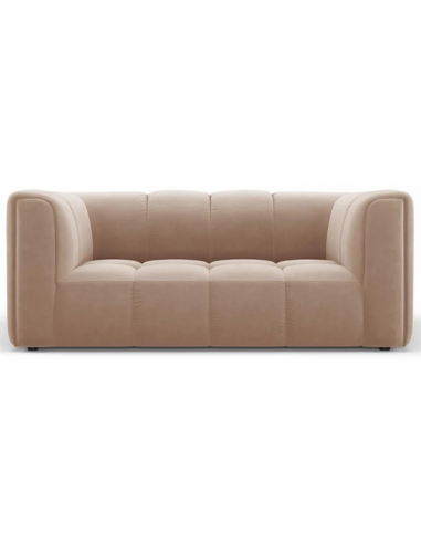 Serena 2-personers sofa i velour B166 x D96 cm – Beige