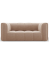 Serena 2-personers sofa i velour B166 x D96 cm - Beige