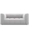 Serena 2-personers sofa i velour B166 x D96 cm - Sølvgrå
