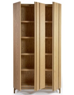 Klædeskab i egetræ og metal... 2