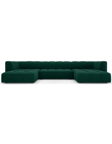 Serena U-sofa i velour B346 x D160 cm...