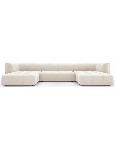 Serena U-sofa i velour B346 x D160 cm...