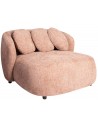 Aphrodite daybed i polyester 122 x 116 cm - Pink