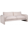 Sandro 3-personers sofa i polyester B230 cm - Creme