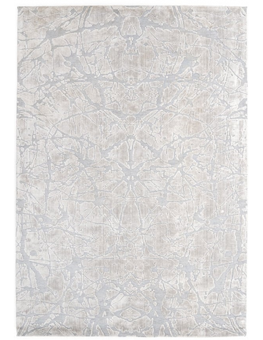 Faune tæppe i polyester og viskose 230 x 160 cm - Grå