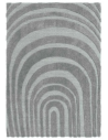 Maze tæppe i uld 230 x 160 cm - Grå