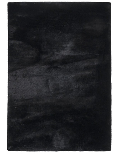 Billede af Zena tæppe i polyester 290 x 200 cm - Sort