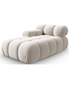 Bellis venstrevendt daybed i velour B155 cm - Lys beige