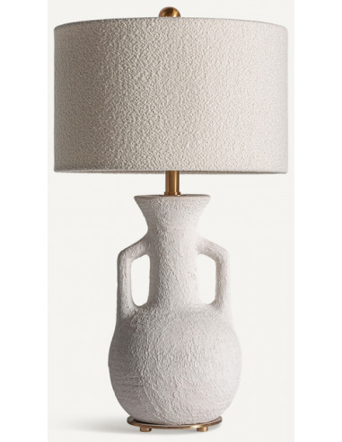 Bordlampe i keramik og polyester H76...