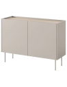 DESIN Sideboard med skuffer i MDF og metal B120 cm - Cashmere/Eg