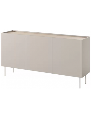 Se DESIN Sideboard med 2 skuffer i MDF og metal B170 cm - Cashmere/Eg hos Lepong.dk