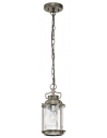 Ashland Bay Udendørs loftlampe i messing og glas Ø15,4 cm 1 x E27 - Brændt bronze/Klar dråbeeffekt