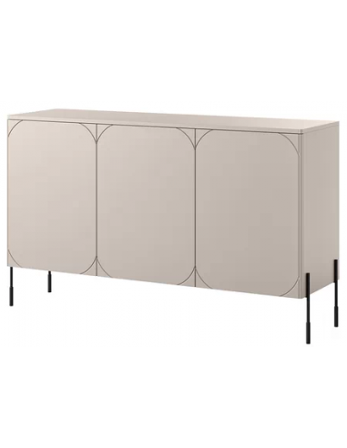 SONA Sideboard med 4 skuffer i MDF og...