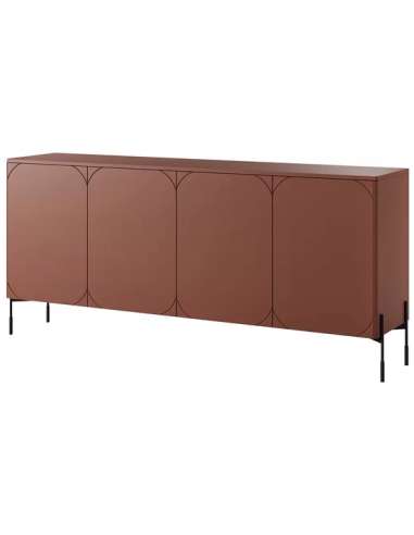 SONA Sideboard med 4 skuffer i MDF og...