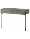 SONA Konsolbord med 2 skuffer i MDF og metal B104 cm - Sort/Olivengrøn