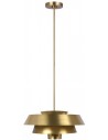 Brisbin Loftlampe i stål Ø45,7 cm 1 x E27 - Brændt messing