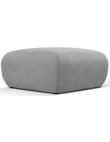 Molino puf til sofa i polyester B75 x D75 cm - Lysegrå