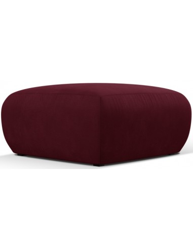 Molino puf til sofa i polyester B75 x D75 cm - Bordeaux