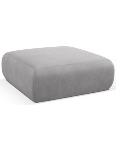 Molino puf til sofa i polyester B100 x D100 cm - Lysegrå