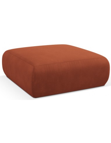 Se Molino puf til sofa i polyester B100 x D100 cm - Orange hos Lepong.dk