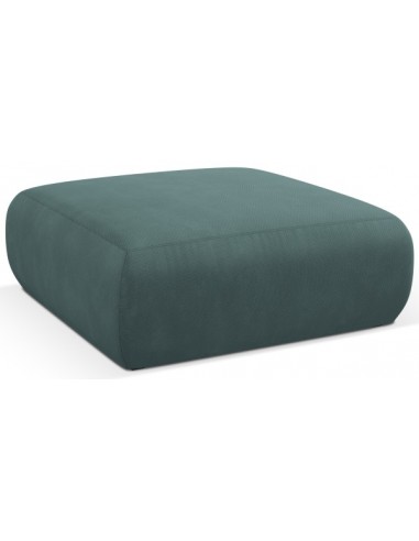 Billede af Molino puf til sofa i polyester B100 x D100 cm - Havgrøn