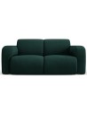 Molino 2-personers sofa i polyester B170 x D95 cm - Flaskegrøn