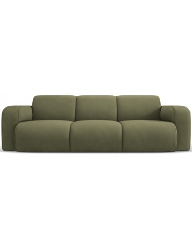 Molino 3-personers sofa i polyester B235 x D95 cm – Lysegrøn