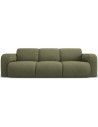 Molino 3-personers sofa i polyester B235 x D95 cm - Lysegrøn