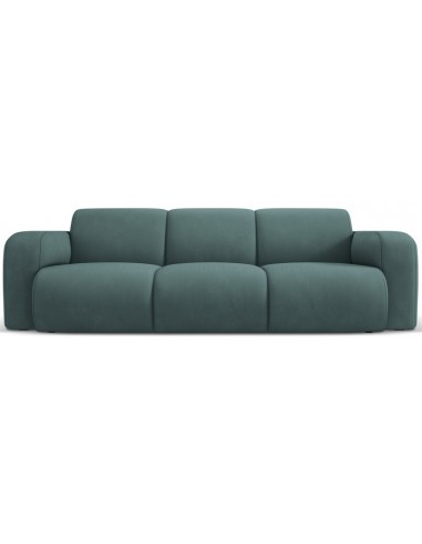 Molino 3-personers sofa i polyester B235 x D95 cm – Havgrøn