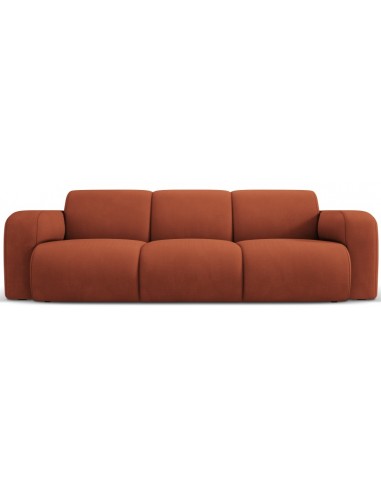 Molino 3-personers sofa i polyester B235 x D95 cm – Orange