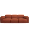 Molino 3-personers sofa i polyester B235 x D95 cm - Orange