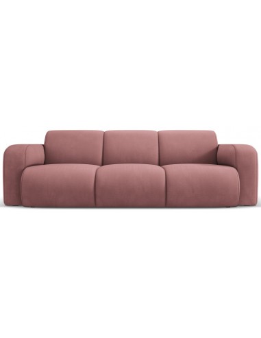 Molino 3-personers sofa i polyester B235 x D95 cm – Pink