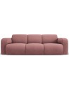 Molino 3-personers sofa i polyester B235 x D95 cm - Pink