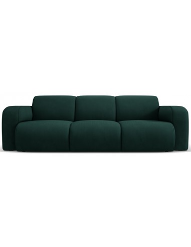 Molino 3-personers sofa i polyester B235 x D95 cm – Flaskegrøn