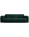 Molino 3-personers sofa i polyester B235 x D95 cm - Flaskegrøn