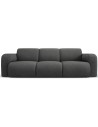 Molino 3-personers sofa i polyester B235 x D95 cm - Mørkegrå