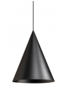 KONOS Loftlampe i aluminium Ø35 cm 1 x E27 - Mat sort