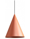 KONOS Loftlampe i aluminium Ø35 cm 1 x E27 - Mat rødbrun