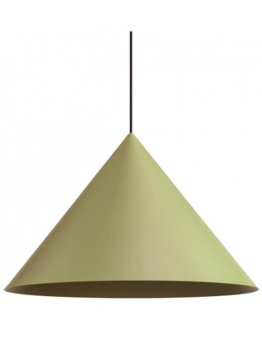 Billede af KONOS Loftlampe i aluminium Ø55 cm 1 x E27 - Mat olivengrøn