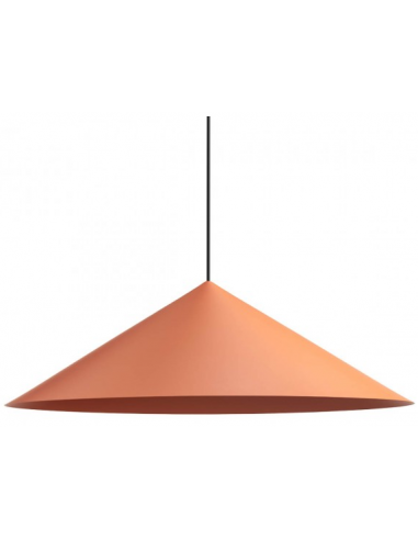 Billede af KONOS Loftlampe i aluminium Ø75 cm 1 x E27 - Mat rødbrun