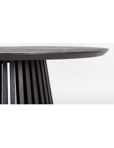 rundt spisebord sort 2